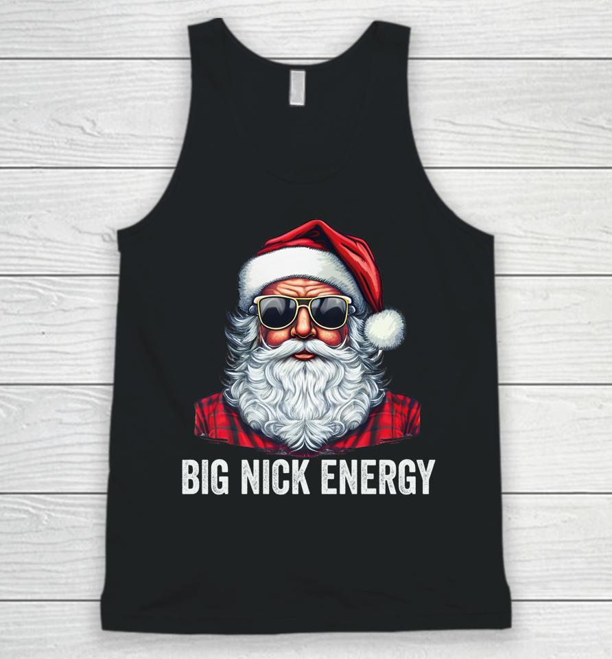 Big Nick Energy Santa Unisex Tank Top