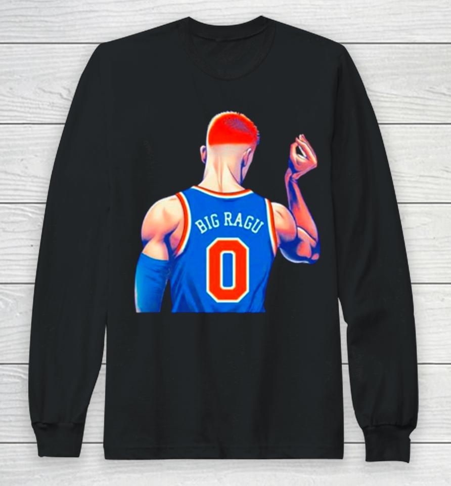 Big Ragu New York Mets Basketball Long Sleeve T-Shirt