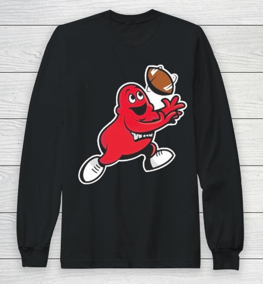 Big Red Wide Receiver Long Sleeve T-Shirt