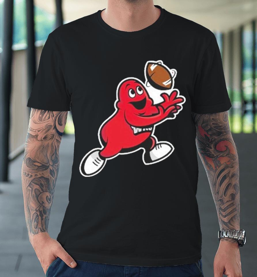 Big Red Wide Receiver Premium T-Shirt