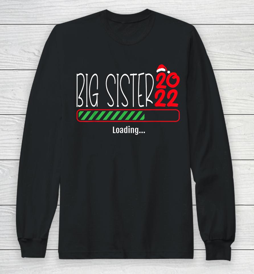 Big Sister 2022 Christmas Pregnancy Long Sleeve T-Shirt