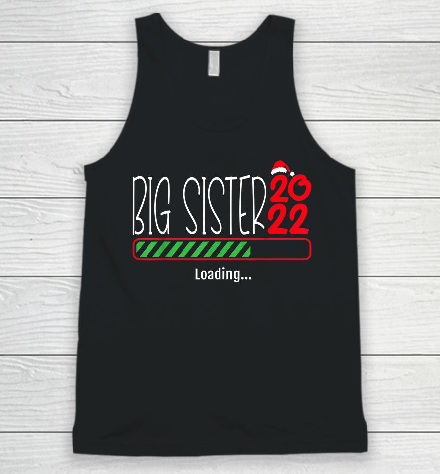 Big Sister 2022 Christmas Pregnancy Unisex Tank Top