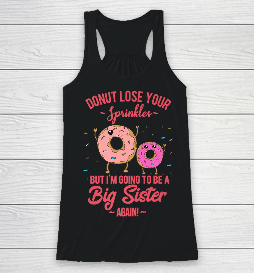 Big Sister Again Donut Racerback Tank