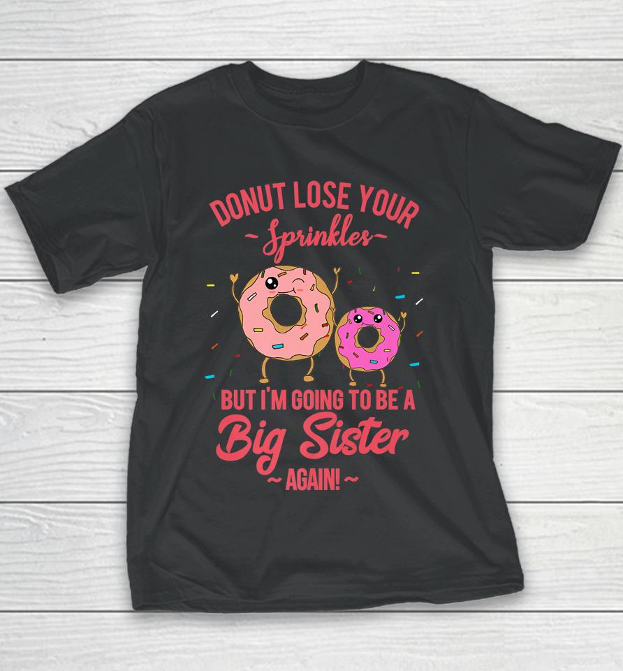Big Sister Again Donut Youth T-Shirt