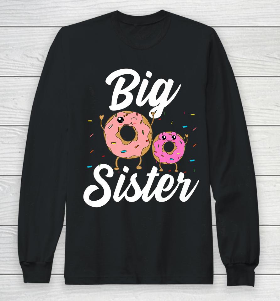 Big Sister Donut Long Sleeve T-Shirt