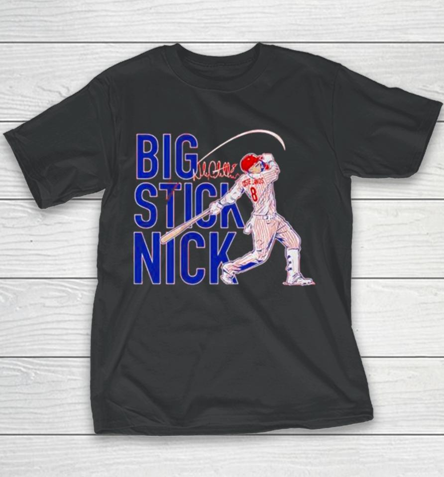 Big Stick Nick Castellanos Philadelphia Phillies Youth T-Shirt