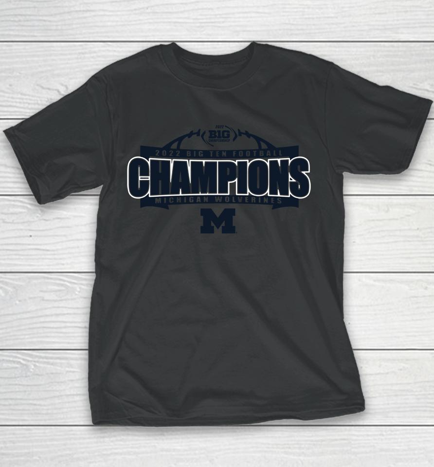 Big Ten Champions Michigan Football Youth T-Shirt