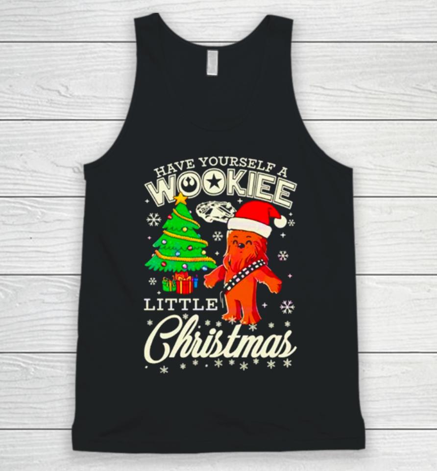 Bigfoot Santa Have Yourself A Wookiee Little Christmas Unisex Tank Top