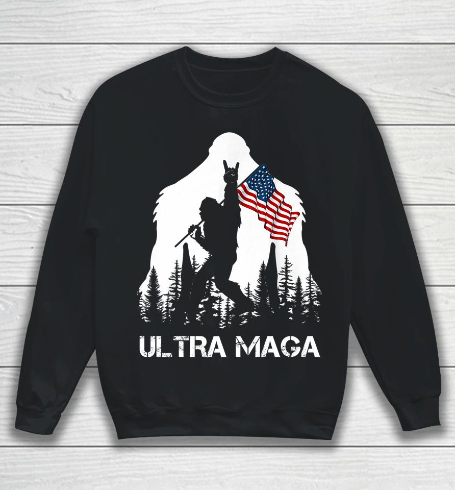 Bigfoot Ultra Maga Sweatshirt