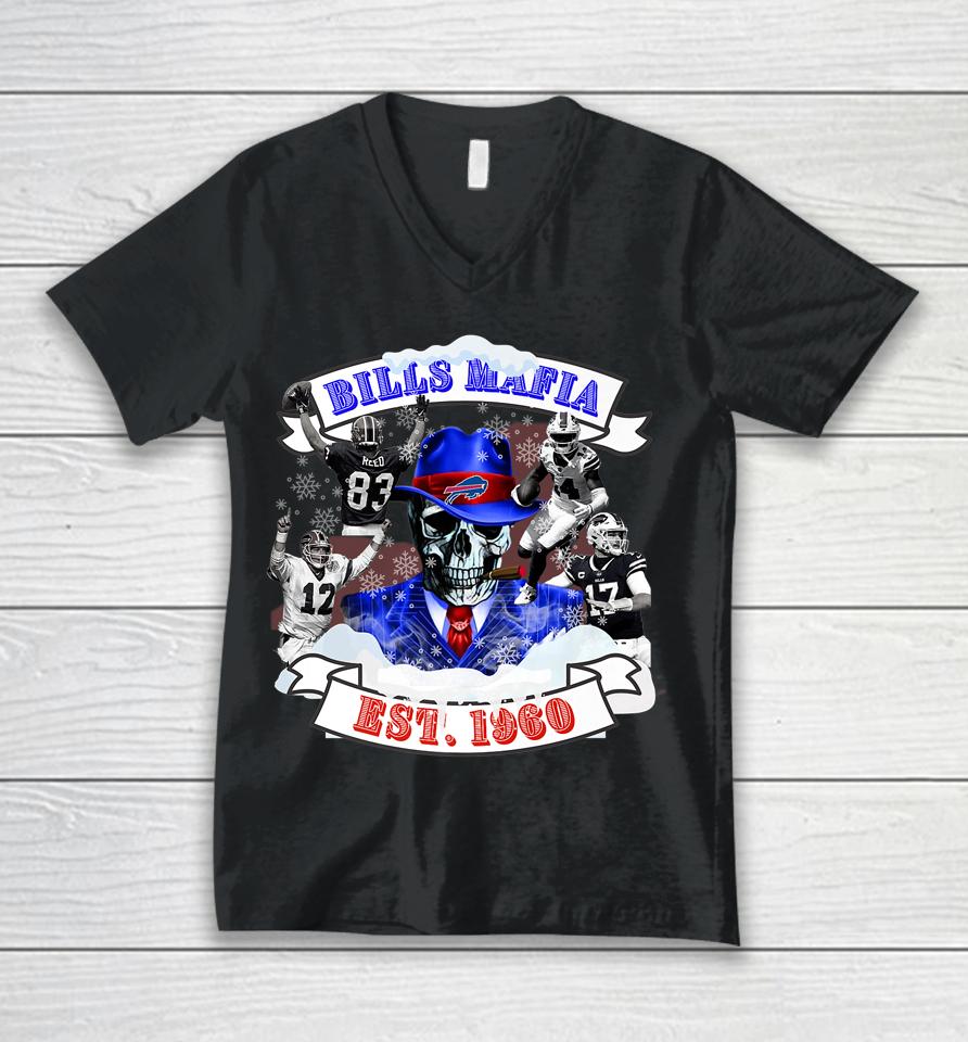 Bills Mafia Unisex V-Neck T-Shirt