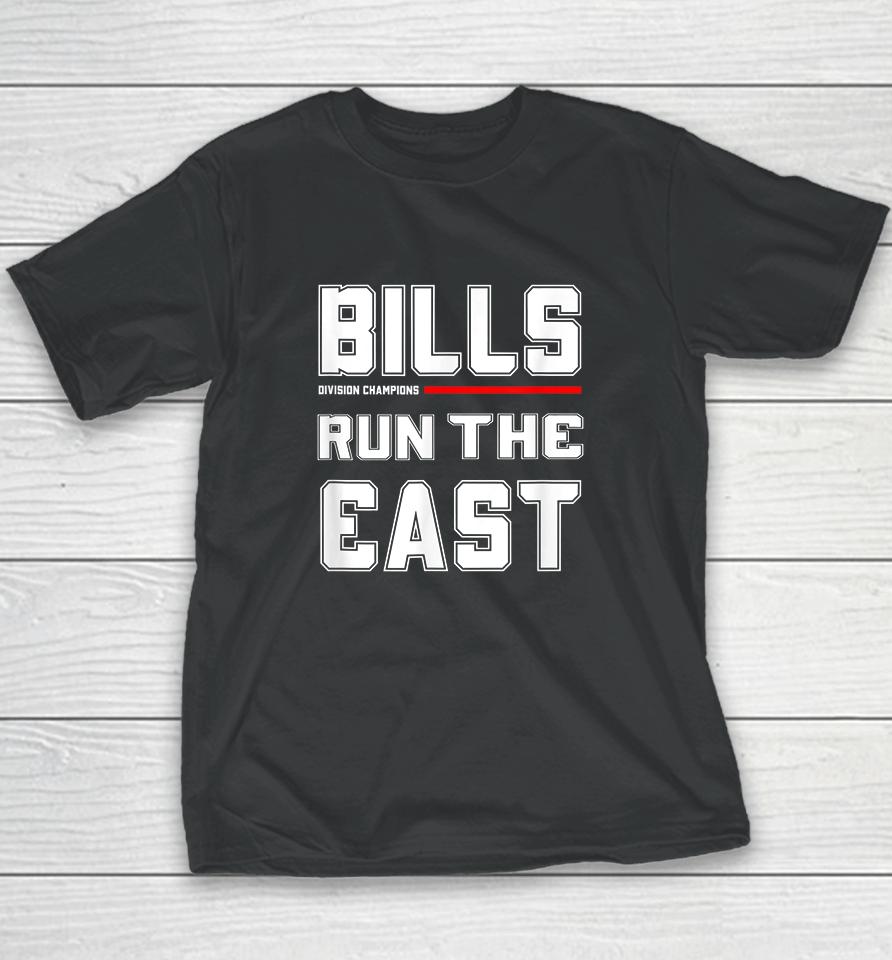 Bills Run The East Youth T-Shirt