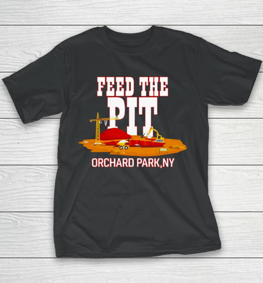 Billsmafia Feed The Pit Orchard Park Youth T-Shirt