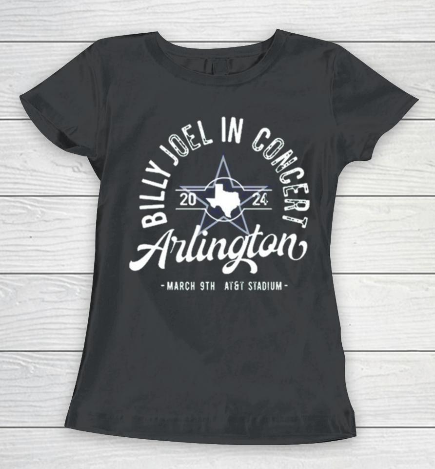 Billy Joel 2024 Arlington Tx Women T-Shirt