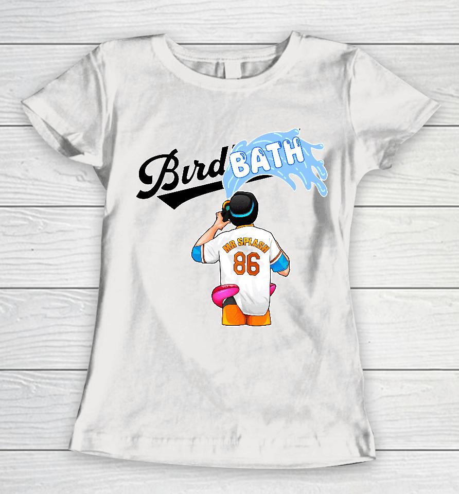 Bird Bath Classic Adult Women T-Shirt