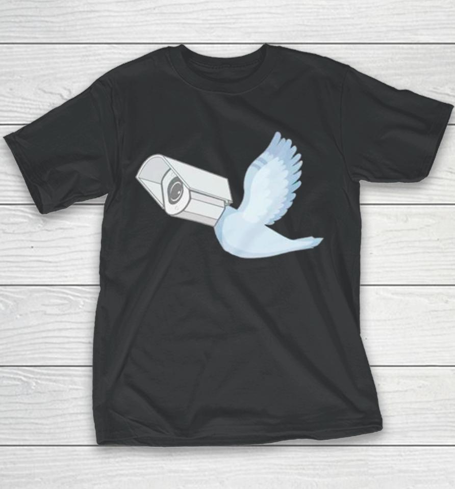 Bird Camera Funny Youth T-Shirt