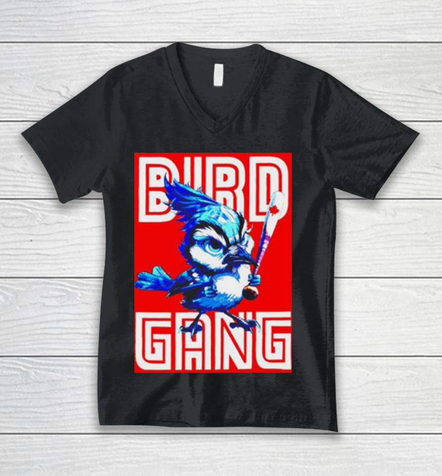 Bird Gang Toronto Baseball Unisex V-Neck T-Shirt