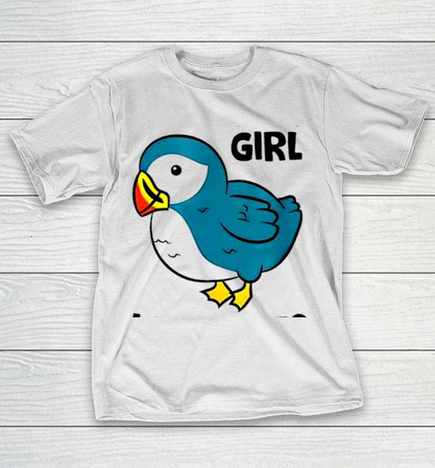 Birds Just A Girl Who Loves Puffins T-Shirt