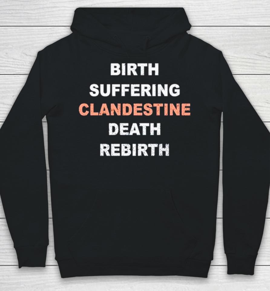 Birth Suffering Clandestine Death Rebirth Hoodie