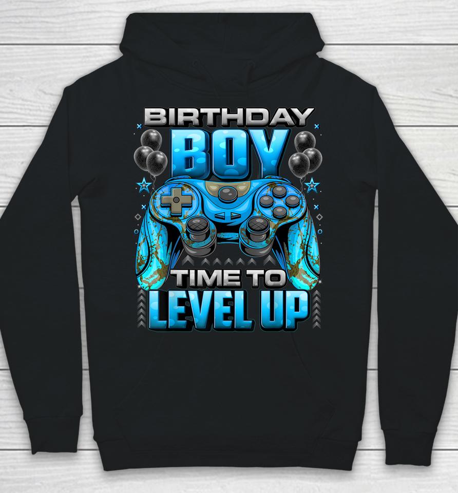 Birthday Boy Time To Level Up Hoodie