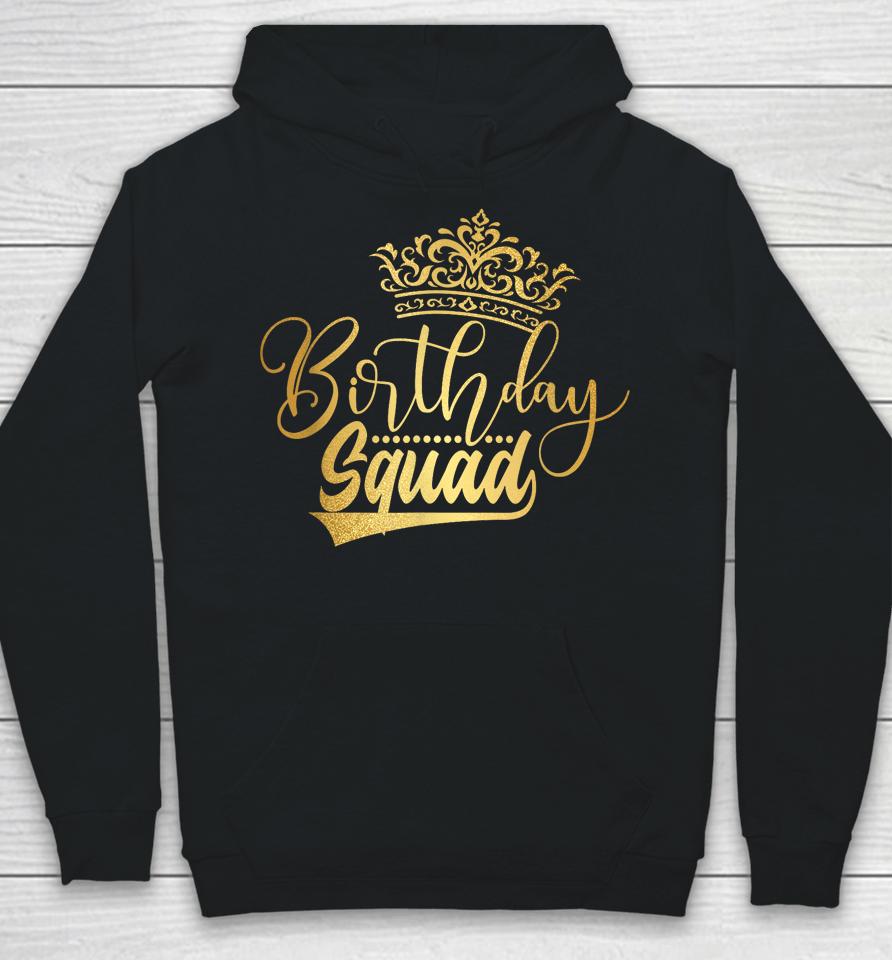 Birthday Squad Birthday Party Hoodie