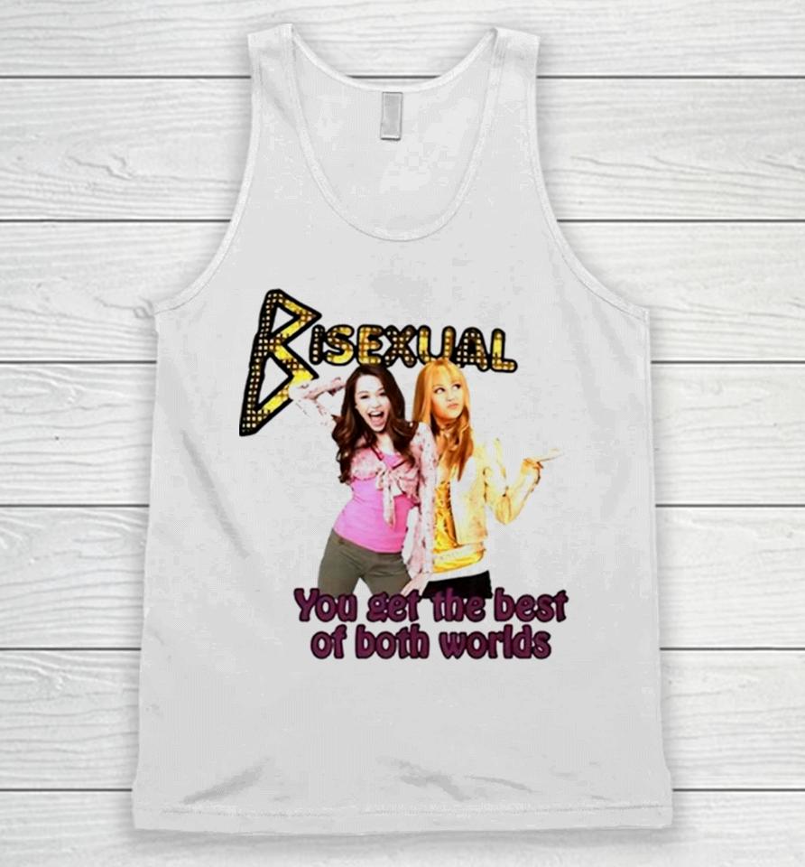 Bisexual You Get The Best Of Both Worlds Unisex Tank Top