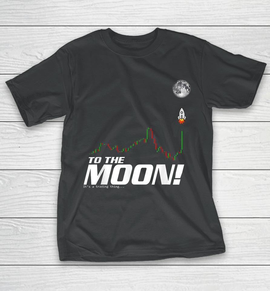 Bitcoin Btc Crypto To The Moon T-Shirt