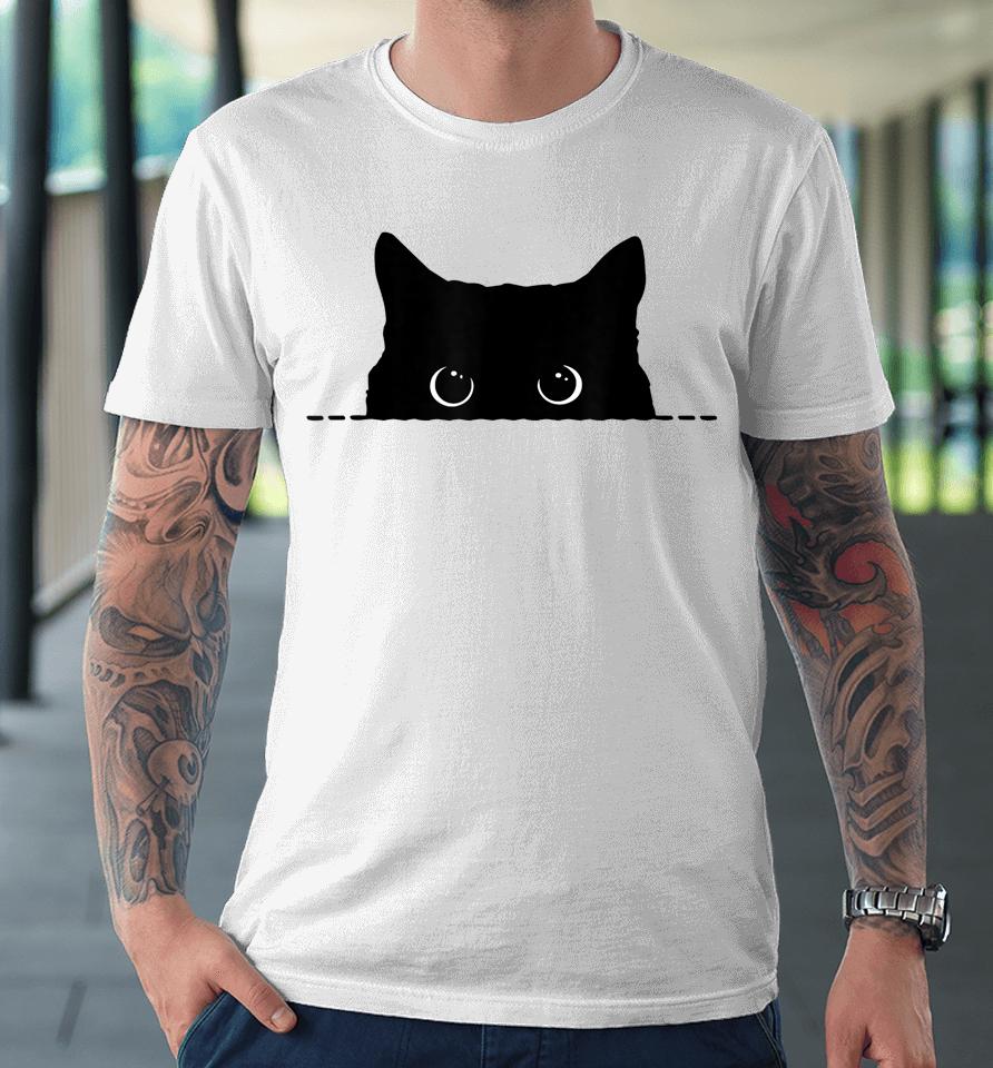 Black Cat Halloween Premium T-Shirt