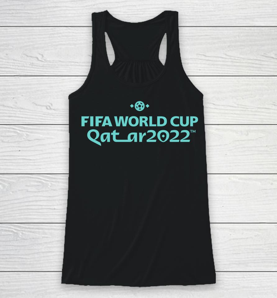 Black Fifa World Cup Qatar 2022 Mark Racerback Tank