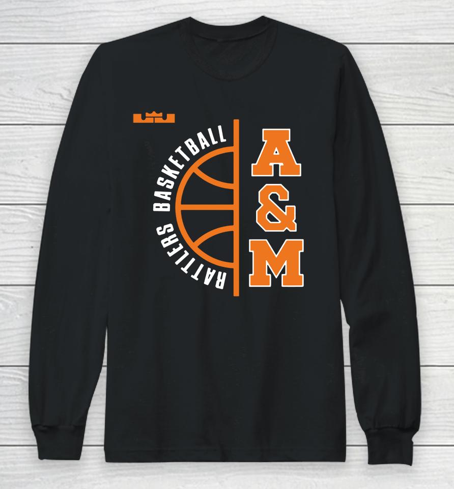 Black Florida A And M Rattlers X Lebron James Velocity Long Sleeve T-Shirt