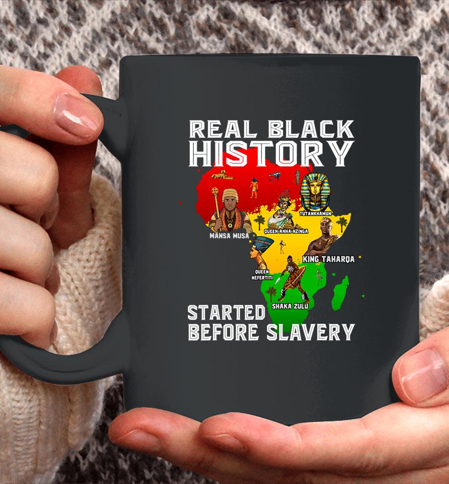 Black History Didn't Start Slavery African American Memories Coffee Mug