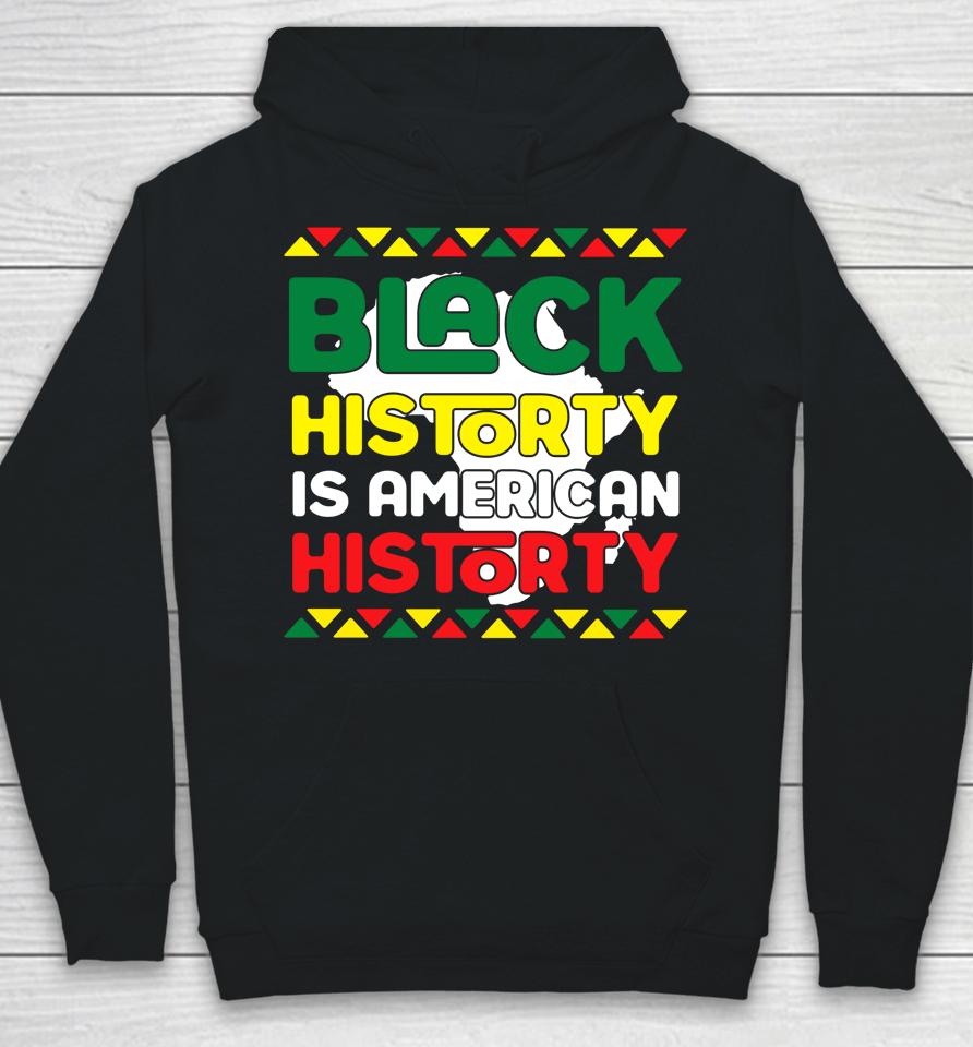 Black History Is American History King Kids Black Girl Magic Hoodie