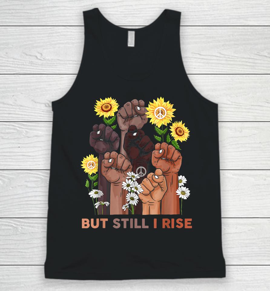 Black History Month But Still I Rise African Afro Pride Unisex Tank Top