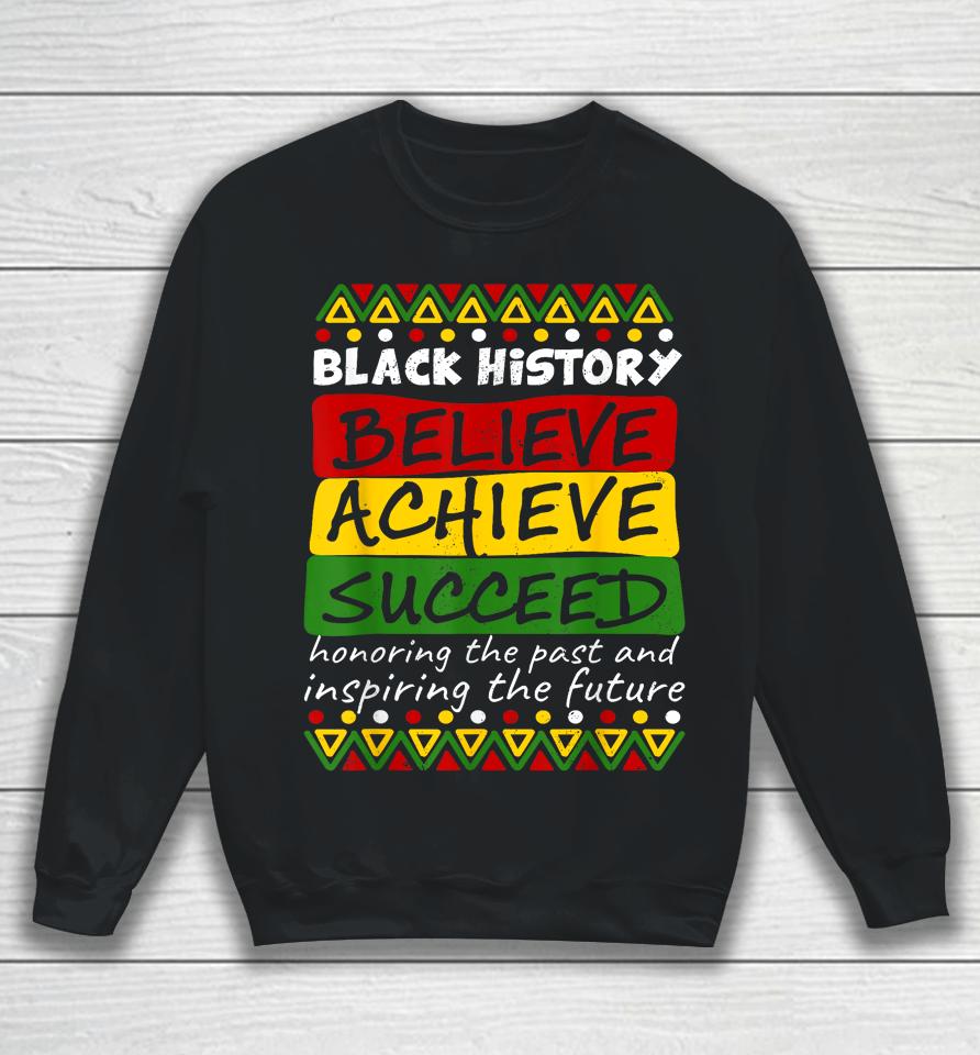 Black History Month Decorations Melanin African American Sweatshirt