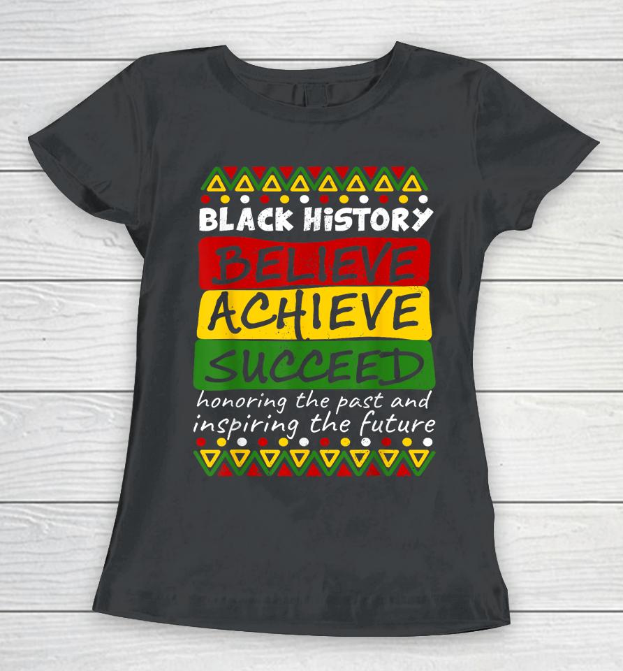 Black History Month Decorations Melanin African American Women T-Shirt