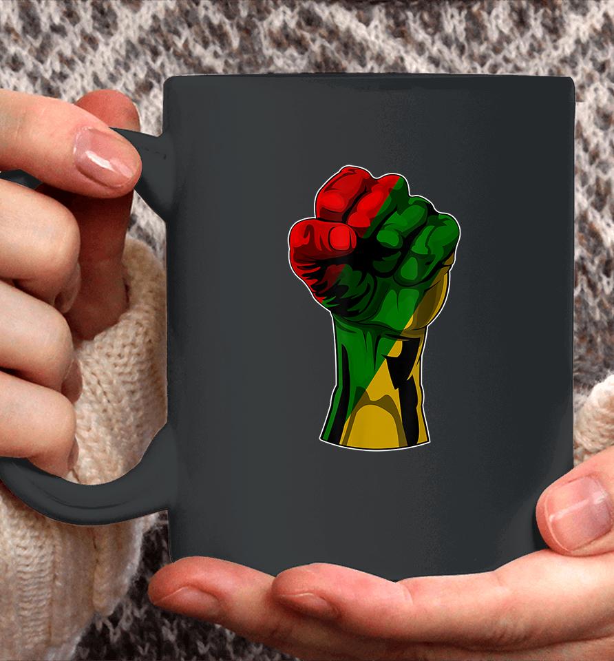 Black History Month Fist Gift Coffee Mug