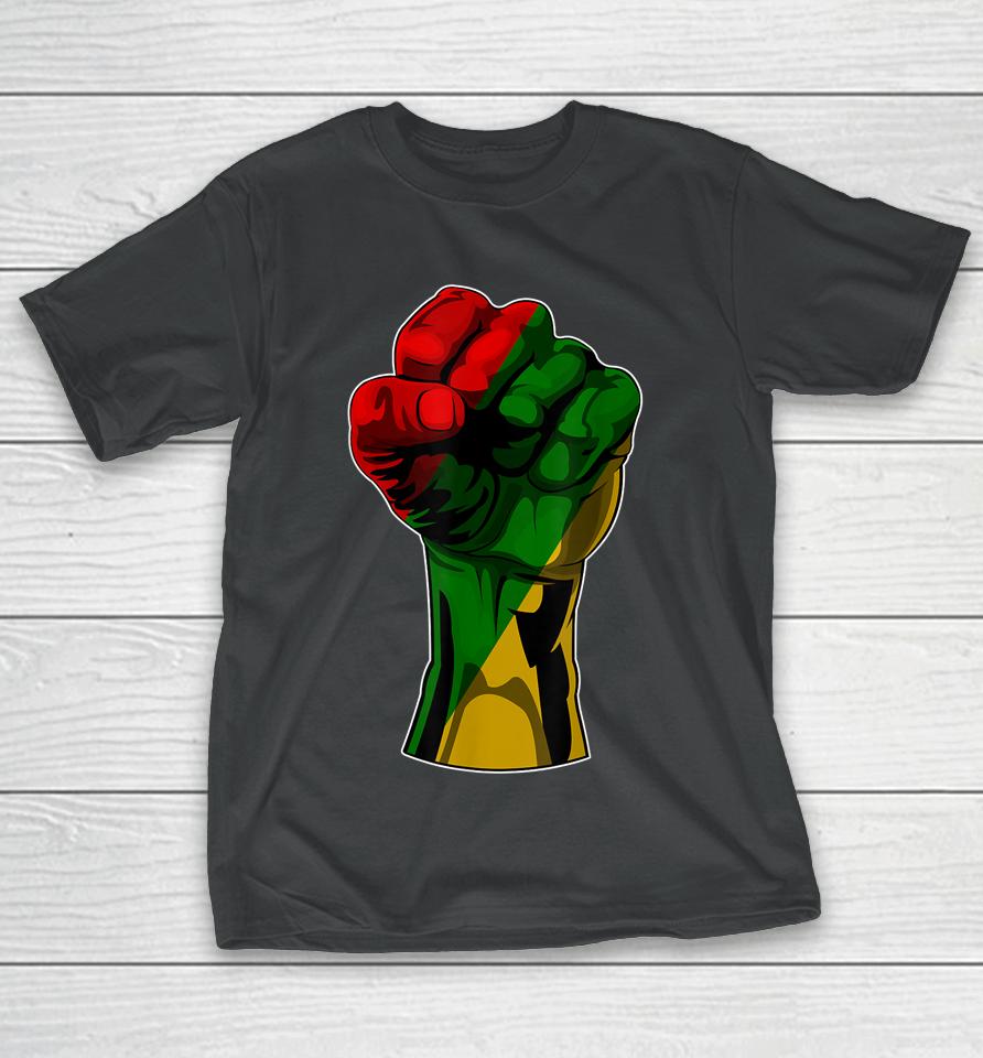 Black History Month Fist T-Shirt