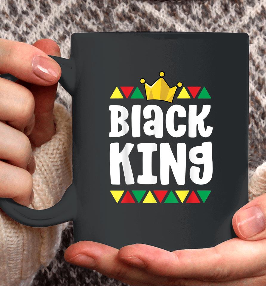 Black King African Pride Black History Month Coffee Mug