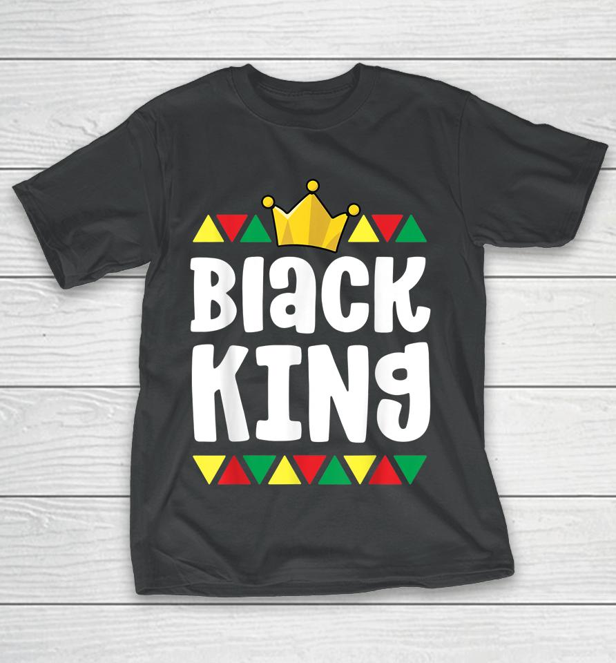 Black King African Pride Black History Month T-Shirt