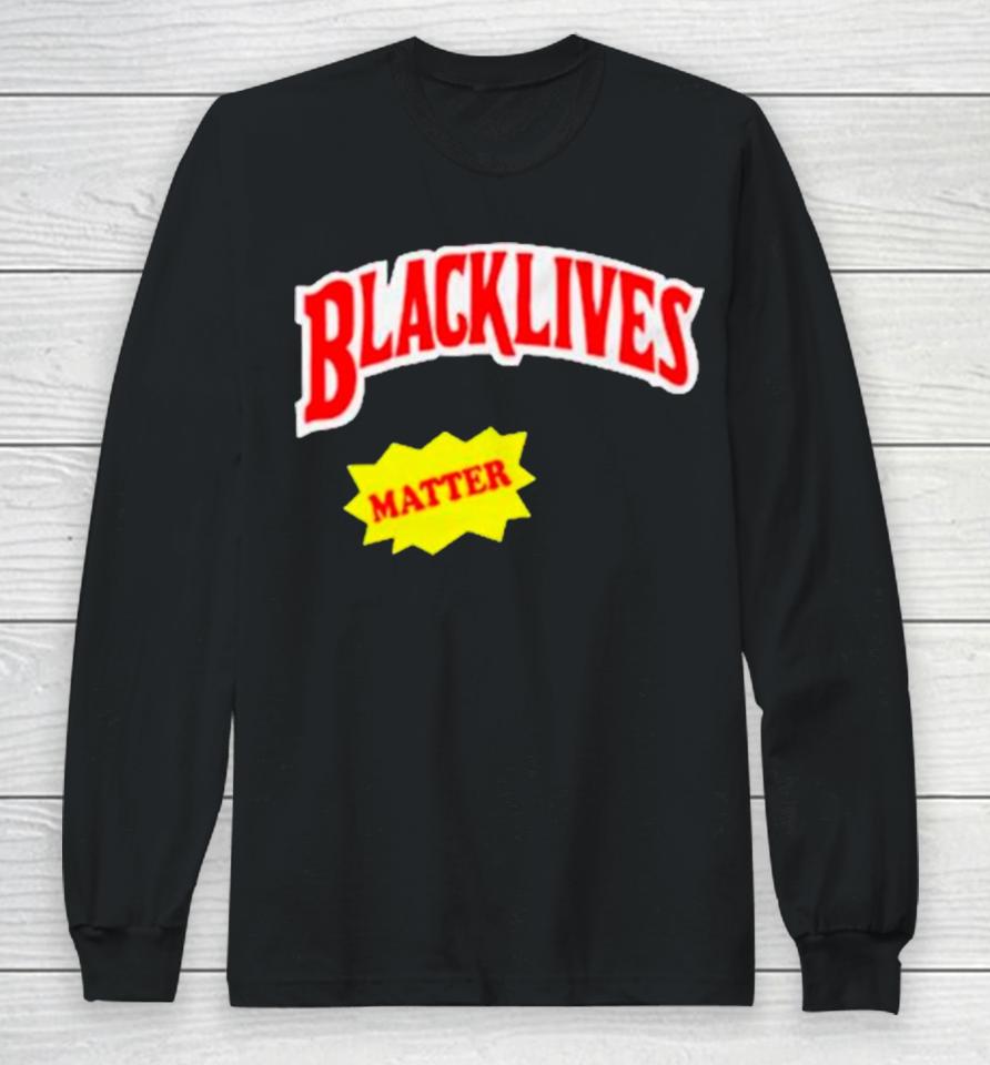 Black Lives Matter Backwoods Style Long Sleeve T-Shirt