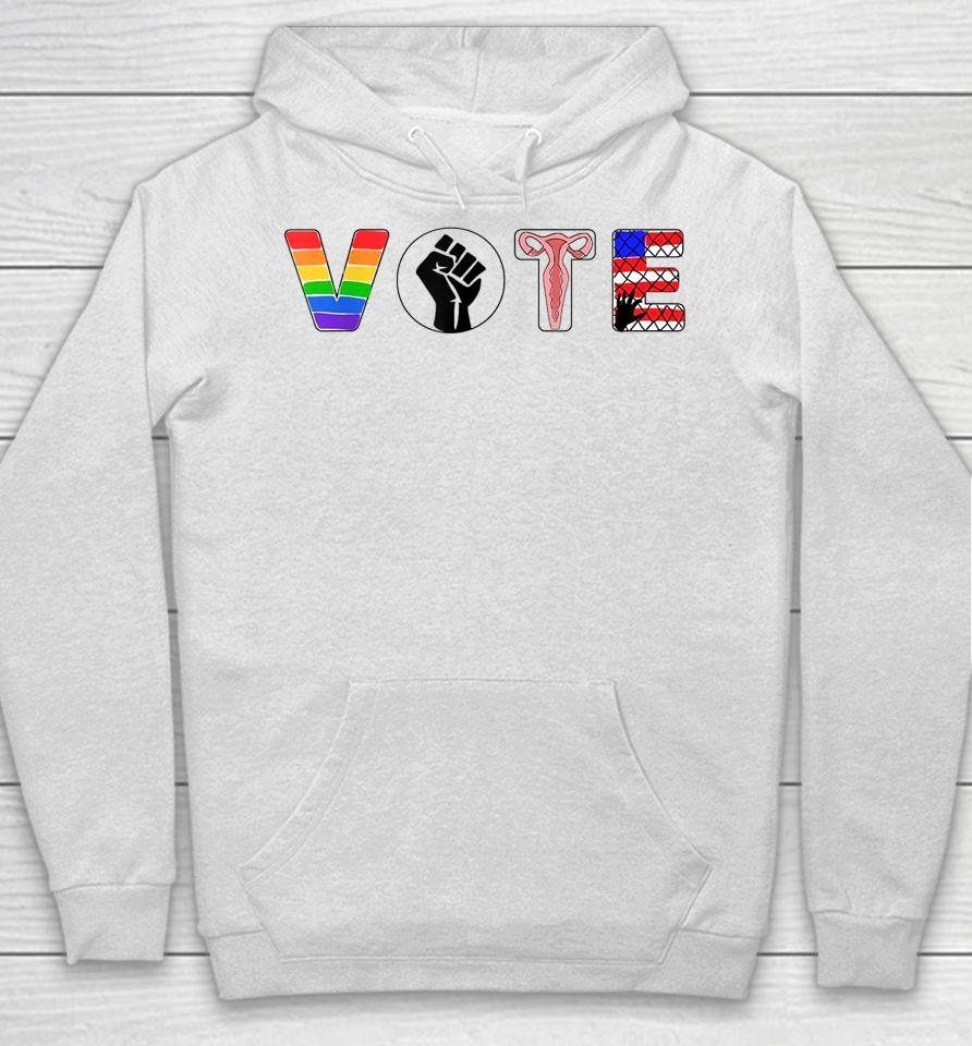 Black Lives Matter Vote Lgbt Gay Rights Feminist Equality Hoodie
