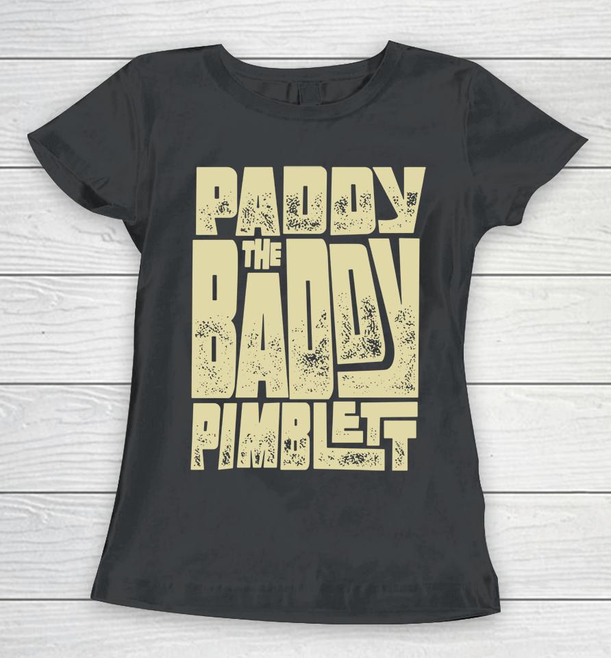 Black Men's Ufc Paddy The Baddy Pimblet Women T-Shirt