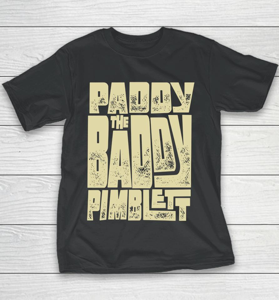 Black Men's Ufc Paddy The Baddy Pimblet Youth T-Shirt