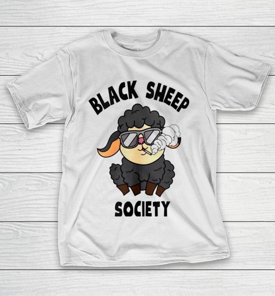 Black Sheep Society Smoking T-Shirt