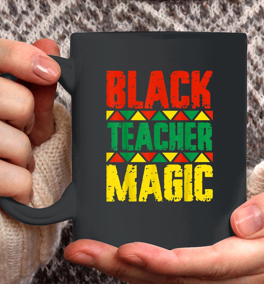 Black Teacher Magic Coffee Mug