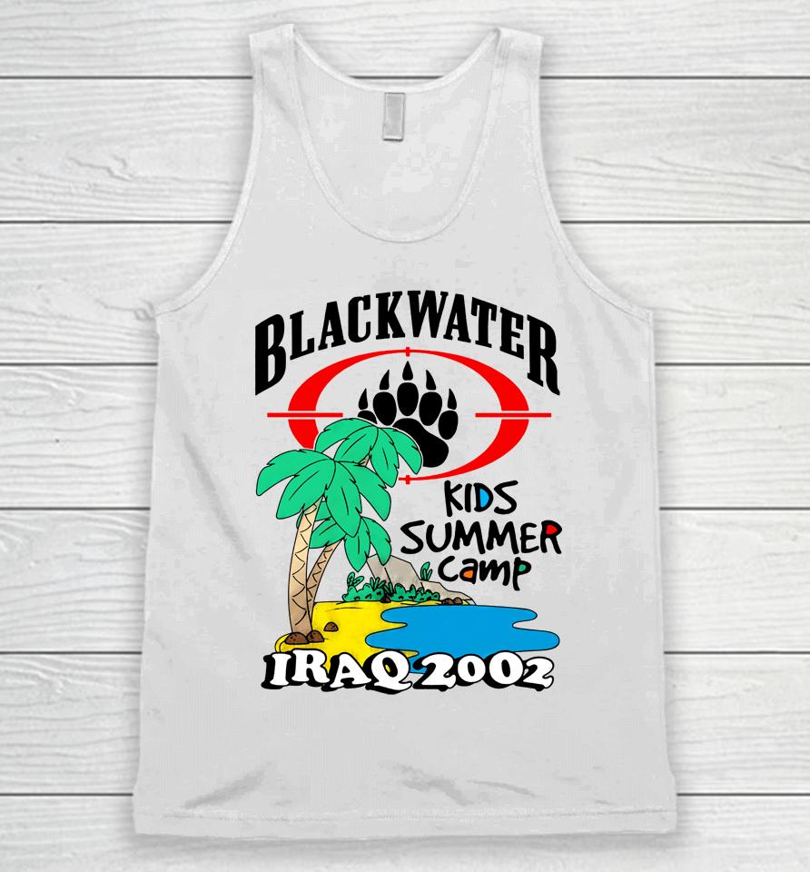 Black Water Kids Summer Camp Iraq 2002 Unisex Tank Top