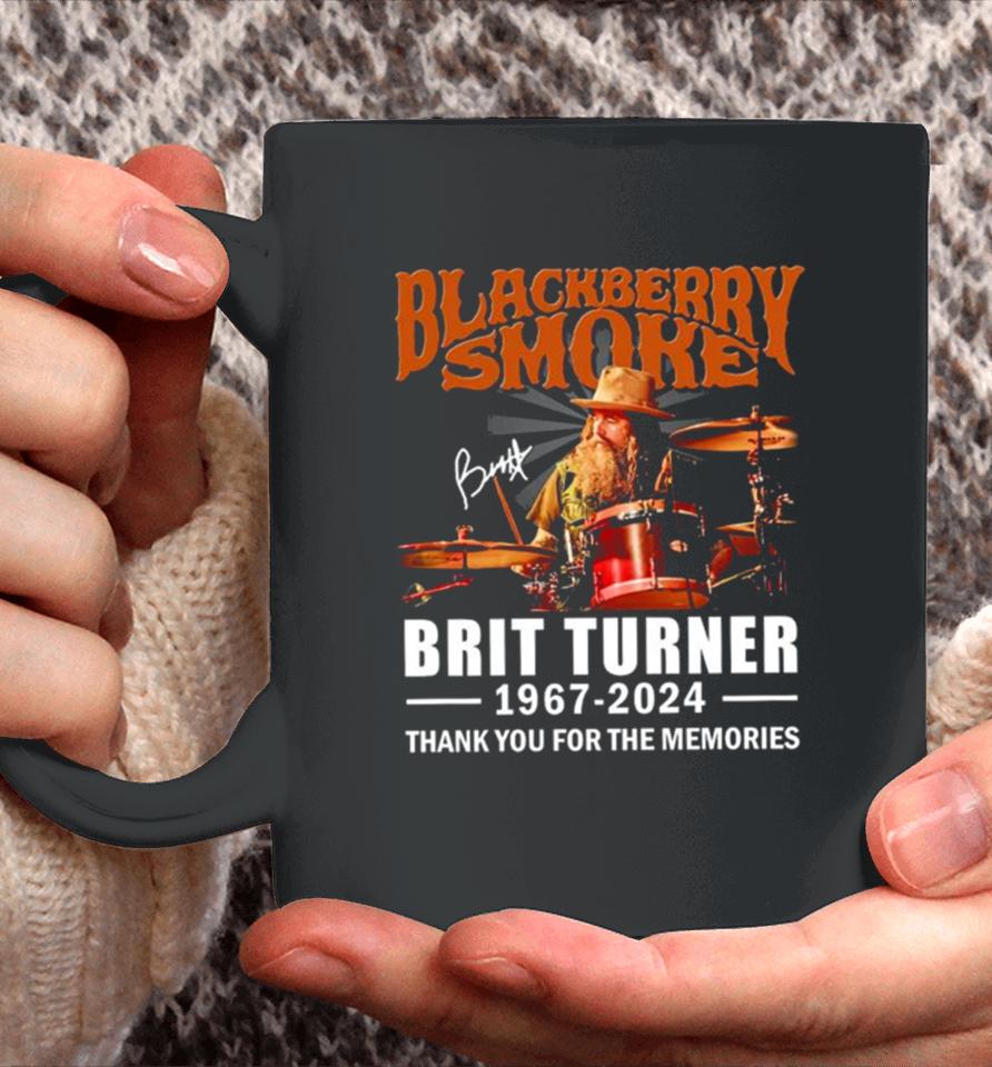 Blackberry Smoke Brit Turner 1967 2024 Thank You For The Memories Signatures Coffee Mug