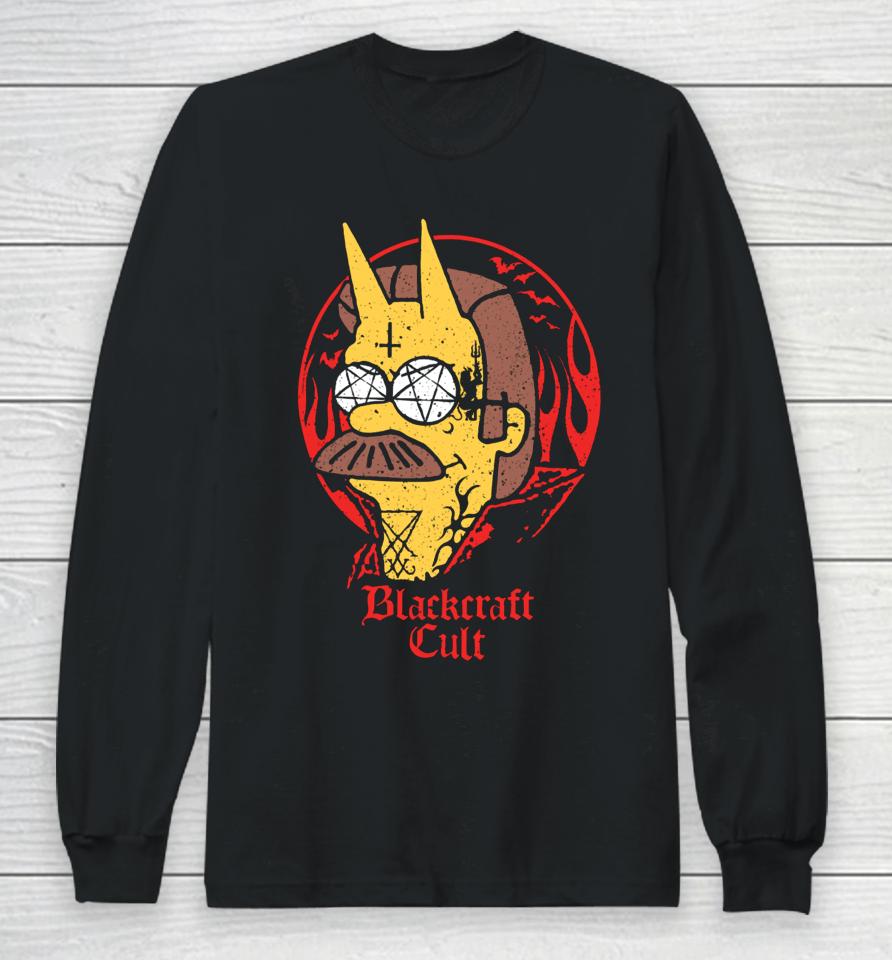 Blackcraftcult Devil Flanders Did I Hear Someone Wanted To Sell Their Soul Long Sleeve T-Shirt
