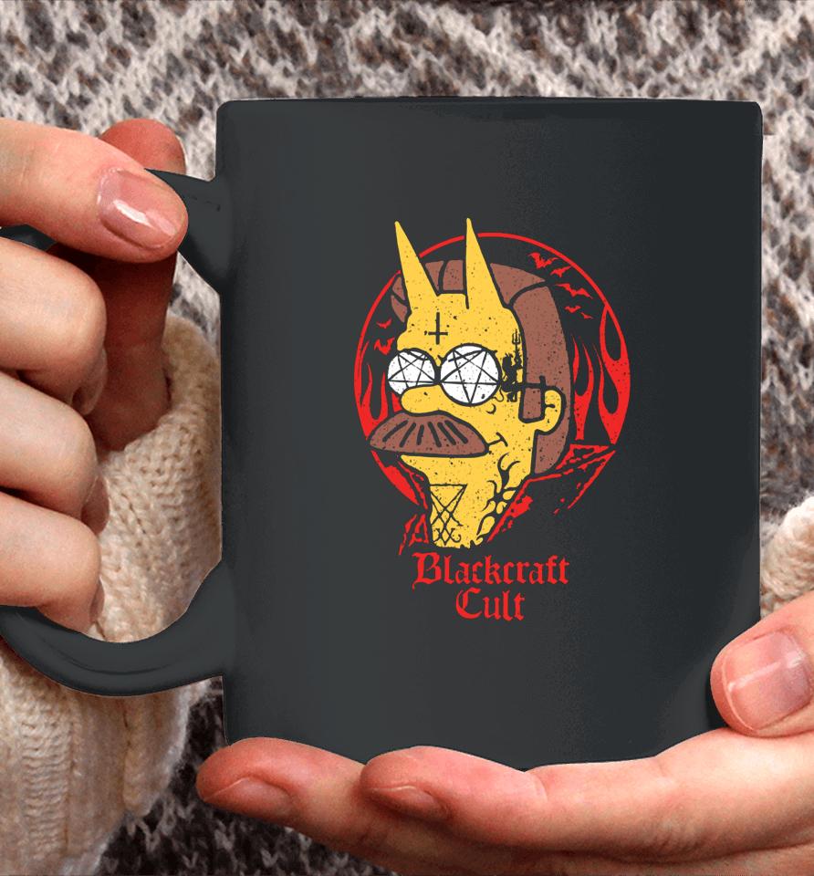 Blackcraftcult Merch Shop Devil Flanders Did I Hear Someone Wanted To Sell Their Soul Coffee Mug