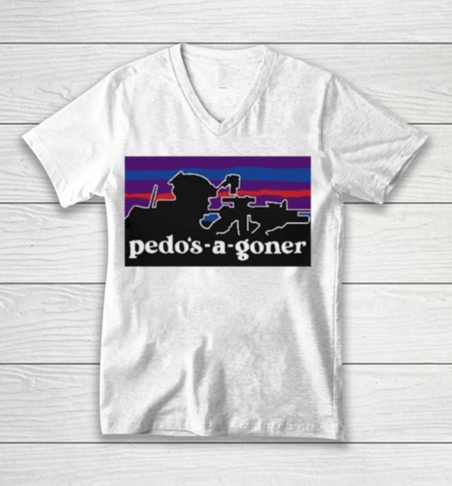 Blackrifle Co Pedo’s A Goner Unisex V-Neck T-Shirt
