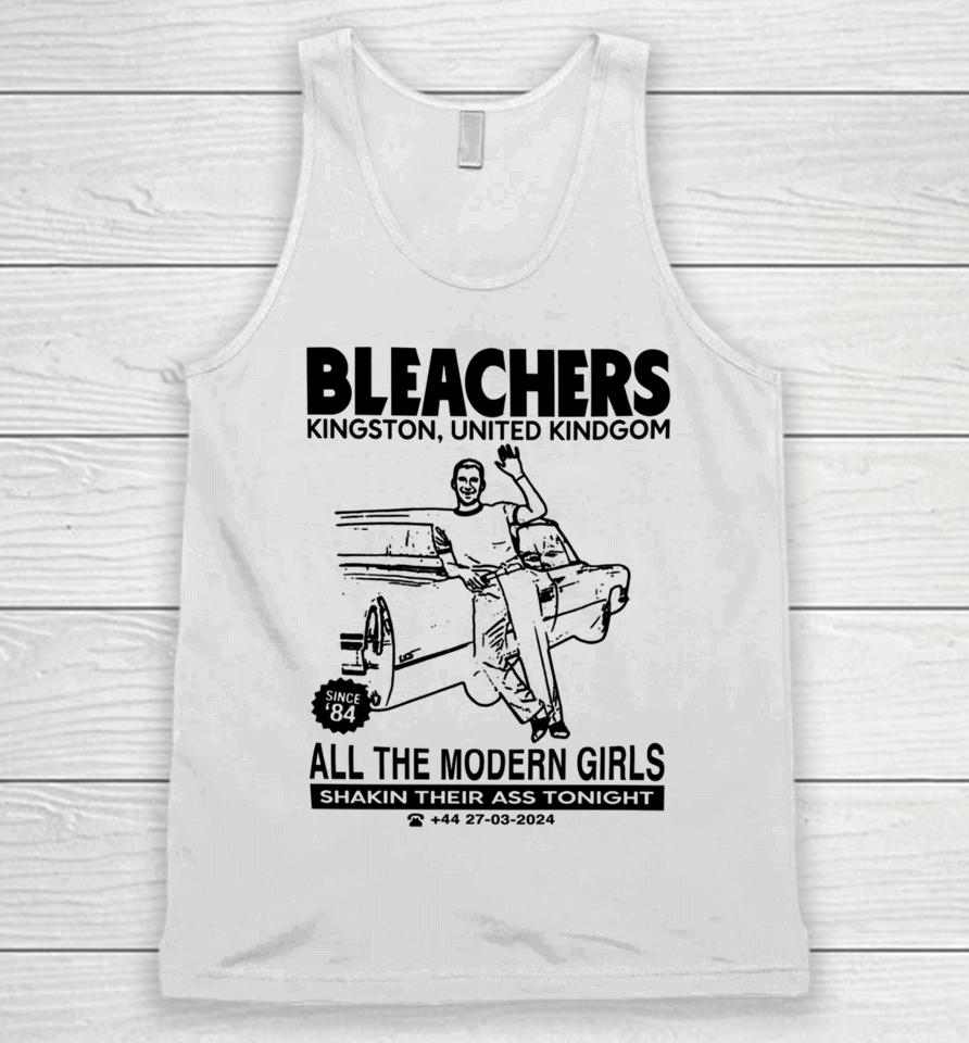Bleachers Kingston United Kindgom All The Modern Girls Unisex Tank Top